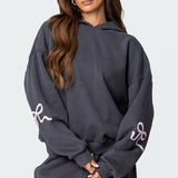 Oversize Damen Jogginganzug – Bequemes Zweiteiler Set