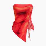 Trixie | Verführerisches Bandeau-Zweiteiler-Set mit Minirock