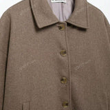 Cropped Wolljacke mit Knopfleiste – Zeitlos, Parisian & Herbstready