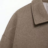 Cropped Wolljacke mit Knopfleiste – Zeitlos, Parisian & Herbstready