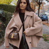Clara | Oversized Wollmantel