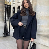 Clara | Oversized Wollmantel