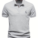 Noah | Slim Fit Klassisches Poloshirt mit sportlichem Kragen-Detail