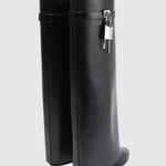 Sophie | Hochwertige Hilary-Stiefel aus Schwarzem Rindsleder – Eleganz und Qualität Zendoo.de