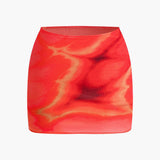 Trixie | Verführerisches Bandeau-Zweiteiler-Set mit Minirock