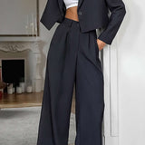 Feline | Moderner Blazer & Weite Hose für Stil.