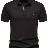 Noah | Slim Fit Klassisches Poloshirt mit sportlichem Kragen-Detail