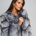 Dacy | Stilvoller Kunstfell-Jacke Zendoo.de