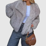 Macy | Luxuriöse Kunstfell-Jacke – Stilvoll, Kuschelig und Zeitlos Zendoo.de