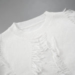 Clara | Übergroßer Pullover mit Quasten für Damen Zendoo.de