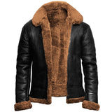 Noah | Luxuriöse Shearling-Lederjacke