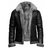 Noah | Luxuriöse Shearling-Lederjacke
