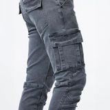 Robin | Stylische Cargo-Skinny-Jeans für Herren