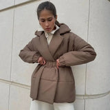 Senna | Pufferjacke - Mit Gürtel Zendoo.de