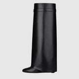 Sophie | Hochwertige Hilary-Stiefel aus Schwarzem Rindsleder – Eleganz und Qualität Zendoo.de