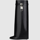 Sophie | Hochwertige Hilary-Stiefel aus Schwarzem Rindsleder – Eleganz und Qualität Zendoo.de