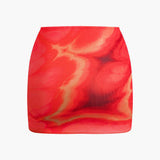 Trixie | Verführerisches Bandeau-Zweiteiler-Set mit Minirock