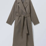 Emilia | Langer Wollmantel im Oversize-Stil Zendoo.de