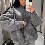 Aliah | Oversized Bomber Jacke Zendoo.de