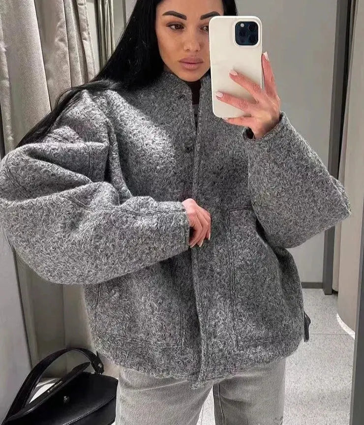 Aliah | Oversized Bomber Jacke Zendoo.de