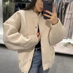Aliah | Oversized Bomber Jacke Zendoo.de