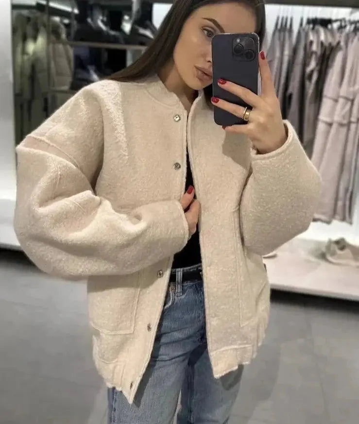 Aliah | Oversized Bomber Jacke Zendoo.de