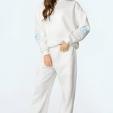Oversize Damen Jogginganzug – Bequemes Zweiteiler Set