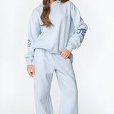 Oversize Damen Jogginganzug – Bequemes Zweiteiler Set