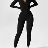 Lina | Nahtloser Full-Zip Bodysuit