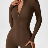 Lina | Nahtloser Full-Zip Bodysuit
