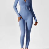Lina | Nahtloser Full-Zip Bodysuit