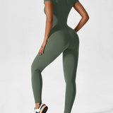 Lina | Nahtloser Full-Zip Bodysuit