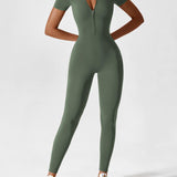 Lina | Nahtloser Full-Zip Bodysuit
