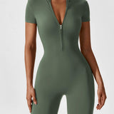 Lina | Nahtloser Full-Zip Bodysuit