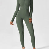 Lina | Nahtloser Full-Zip Bodysuit