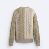 Jonas | Grobstrick-Pullover mit Zopfmuster – Klassisch & Zeitlos