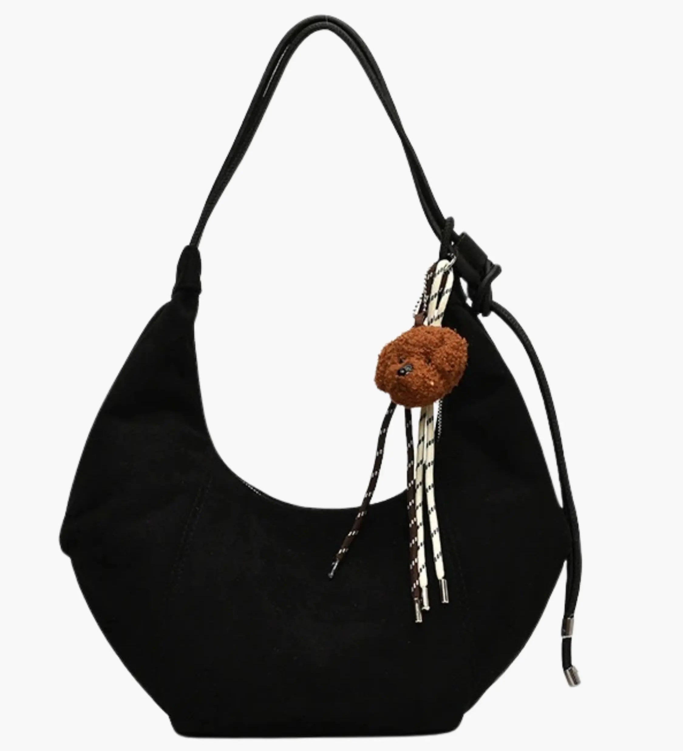Amalia | Wildleder Boho-Chic Hobo Tasche mit verspieltem Charme
