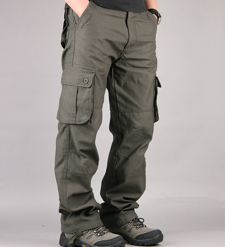 Cargo Hose mit Mehrfachtaschen im lässigen Outdoor-Stil