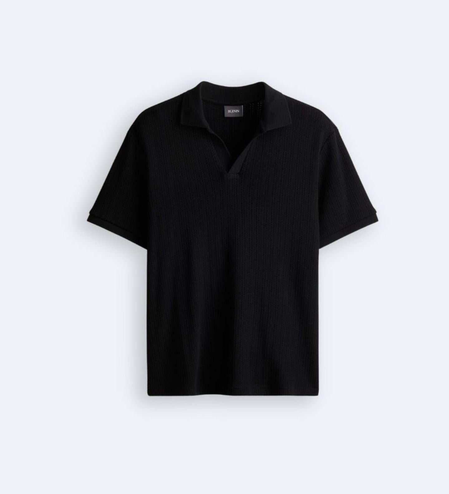Stilvolles Strick-Poloshirt für einen eleganten Look