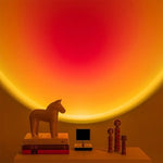 EcoLuxe | Retro-Sonnenuntergang Tischlampe Zendoo.de