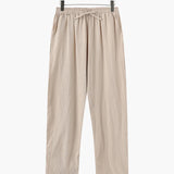 Nathan | Bequeme Herren-Sommer Leinenhose mit elastischem Bund