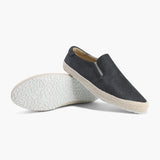 Jacob | Stylischer Espadrille Herren-Slip-On aus Wildleder mit Bastsohle