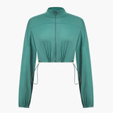 Naya | Sportliches Zweiteiler-Set mit Cropped-Jacke & Leggings