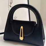 Dagmar | Modern Schwarz Mini Satchel Tasche