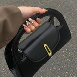 Dagmar | Modern Schwarz Mini Satchel Tasche