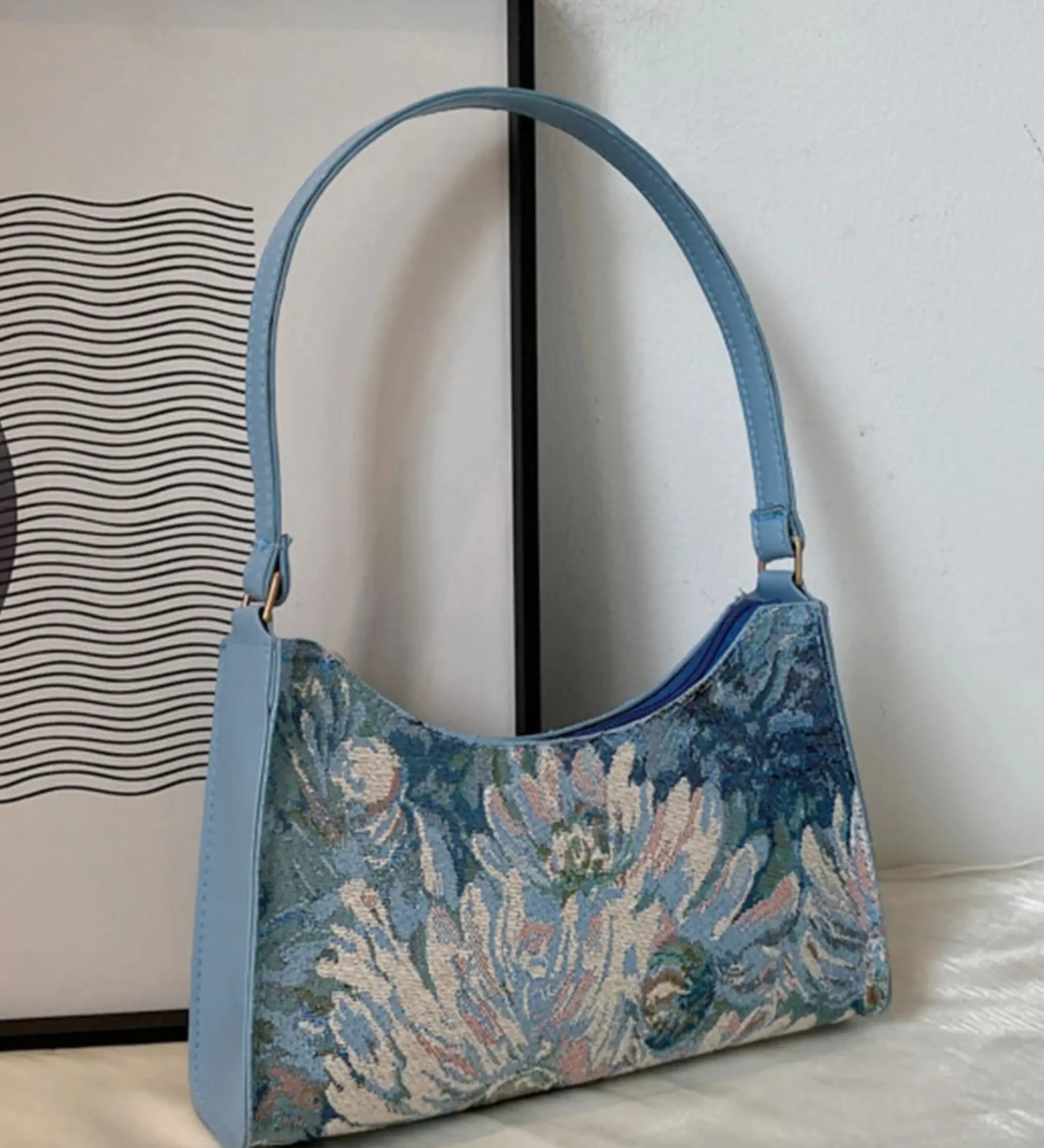 Philine | Vintage Floral Tapestry Umhängetasche