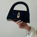Dagmar | Modern Schwarz Mini Satchel Tasche