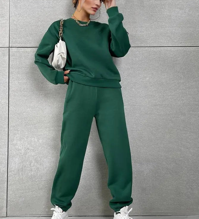 Lea | Trendy Chic Training Anzug [Pullover+Hosen] Zendoo.de