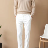 Herren-Chinohose in Weiß – Eleganz und moderner Stil