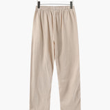 Jordan | Schwarzem Leinenhemd Sommer 3-teiliges Outfit-Set